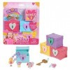 LOVE DIANA, Coffret de 4 coffres Surprises avec Bracelet et Charms. Modèles aléatoires, Jouet pour Enfants dès 3 Ans, LVE03, 