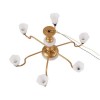 Perfeclan Modèles de Lustre de Maison de poupée à léchelle 1:87, plafonnier Miniature LED, Mini Lampes suspendues pour féeri