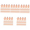 Toyvian 40 Pièces Poupée Ange Poupée Mini Poupées Mini Décor Mini Cadeaux Petits Bébés en Plastique Figurines Minuscules Jeu 