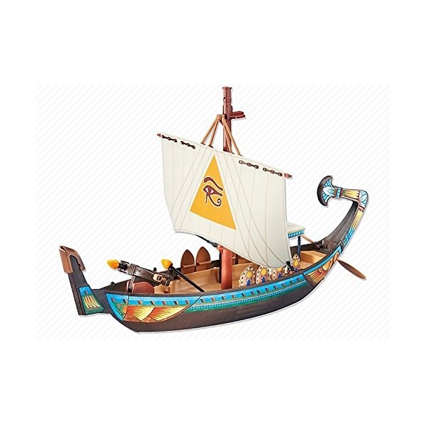 PLAYMOBIL 6486 BATEAU DEL NILO EST EXPÉDIÉ DANS UN SAC SCELLÉ DU FABRICANT.