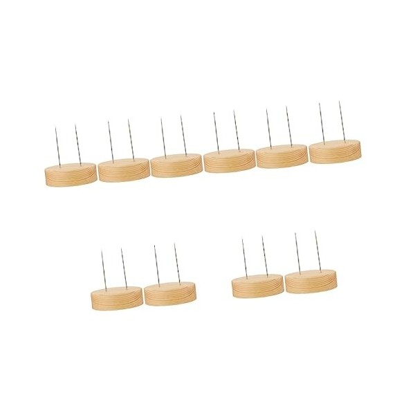 SEWACC 2 Pièces Vitrine Support De Bureau en Plastique Bébé Poupée Support Miniature Accessoires De Figurines Miniatures Supp