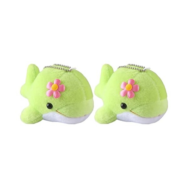 Toddmomy Remplisseur doreiller 2Pcs Dauphin Porte- en Peluche Animal Pendentif Porte- en Peluche Ornements Kid Figure pour à