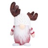 Poupée Rudolph Gnome en Bois de Renne, Ornement de Poupée Naine sans Visage, Cadeaux de Fête de Festival de Thanksgiving de N