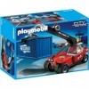 Playmobil - 5256 - Jeu de Construction - Chariot Télescopique avec Conducteur