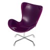 Kisangel Fauteuil Oeuf Meubles De Maison Miniatures Chaise Haute pour Poupée Chaise en Métal De Maison De Poupée Chaises De P