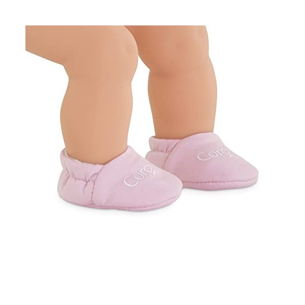 Corolle - Chaussons Roses, pour Poupon 30cm, dès 18 Mois, 9000110920