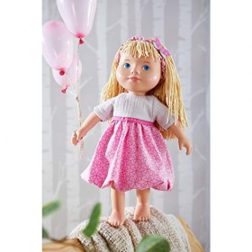 HABA 305555 rêve, Robe, Bandeau et Pantalon pour poupées 32 cm, Jouet à partir de 18 Mois, Rose