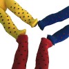 The New York Doll Collection Ensemble de 4 Solide Couleur Chaussettes pour 18 Pouces /46cm Mode Fille Poupée - Comprend Rouge