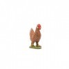 Schleich 13826 Poule, dès 3 ans, Farm World - figurine, 4,2 x 2,5 x 5,5 cm