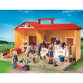 Playmobil - 5348 - Figurine - Ecurie Transportable