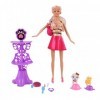 Toyland Accessoire de toilettage pour Animaux de Compagnie et Jeu de poupée - Poupée aux Cheveux blonds - Ensembles de Filles