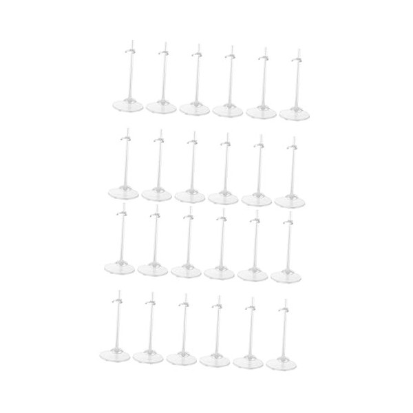 ibasenice 15 Pièces Support Debout De Poupée Noir Bébé Poupées Supports De Poupée pour Affichage Supports De Poupée pour Poup