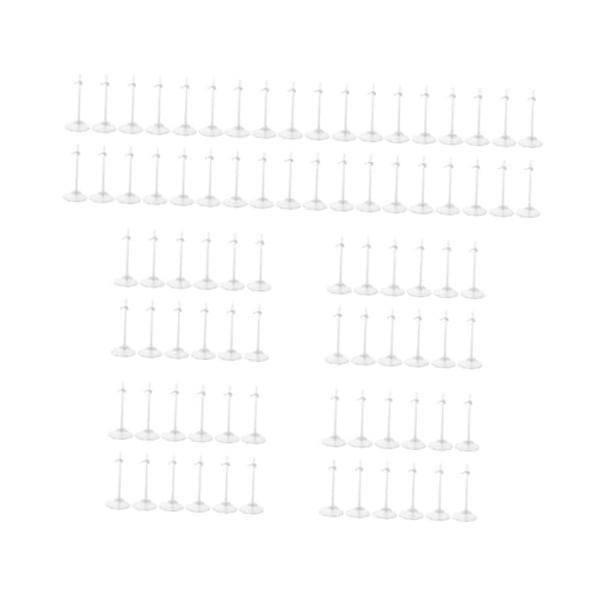 ibasenice 15 Pièces Support Debout De Poupée Noir Bébé Poupées Supports De Poupée pour Affichage Supports De Poupée pour Poup