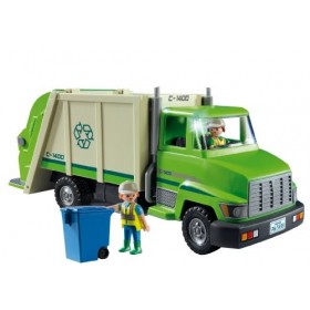 PLAYMOBIL 5679 Camion De Recyclage Vert