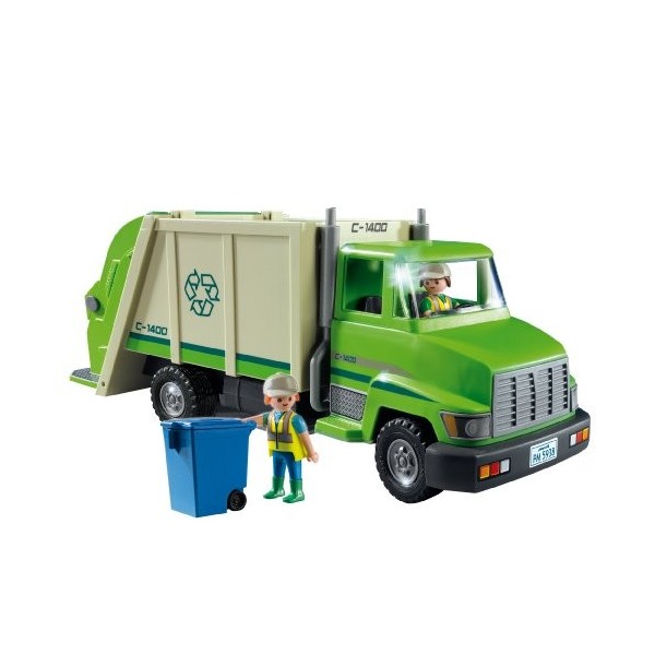 PLAYMOBIL 5679 Camion De Recyclage Vert