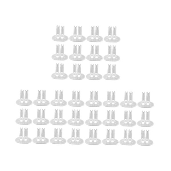 SEWACC 2 Ensembles 12 Pièces Poupées Miniatures Jouets De Poupée en Plastique pour Enfants Support DAffichage De Poupée Supp