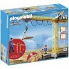Playmobil - 5466 - Figurine - Grande Grue De Chantier avec Télécommande Infrarouge