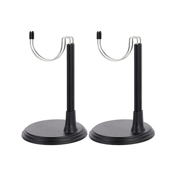 TOYANDONA 2 Pièces Hauteur Réglable Gabys Noir Dollhouae Affichage De Marionnettes De Poupee Support De Poupee Poupees Noires Am TOYANDONA 2 Pièces Hauteur Réglable Gabys Noir Dollhouae Affichage De Marionnettes De Poupee Support De Poupee Poupees Noires Am