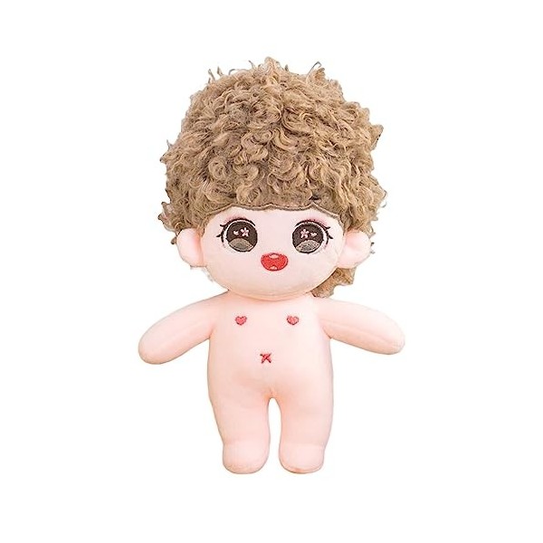 BEALIFE 20 cm Coton poupées en Peluche humanoïde Nue étoile Passant Maison Cadeaux Mobile Mode Filles Enfants Jouant en Peluc