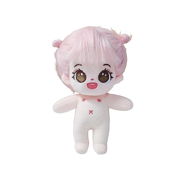 BEALIFE 20 cm Coton poupées en Peluche humanoïde Nue étoile Passant Maison Cadeaux Mobile Mode Filles Enfants Jouant en Peluc