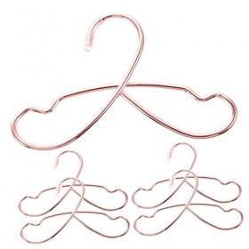 TOYANDONA 5 Pièces Poupée Cintre Cintres De Robe De Poupée Cintre De Maison De Poupée Mini Cintre Petits Cintres De Poupée Ci