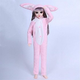 Hinleise Vêtements de poupée pour poupée 1/3 60 cm Manteau et pantalon Accessoires de costume