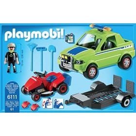Playmobil - 6111 - Jardinier avec vhicule et Tracteur Tondeuse