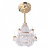 Alomejor Lampe Chandelier pour Maison de Poupée, échelle 1:12, Lumière Miniature Vintage avec LED Scènes Vives, Accessoires p