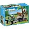 Playmobil - 5416 - Figurine - Véhicule Dexploration avec Animaux De La Jungle