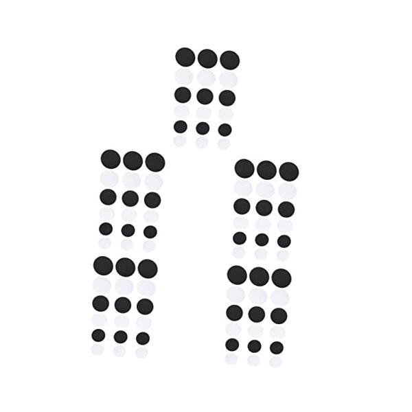 Toyvian 18 Pcs Fond dargile Porte-modèle De Poupée Porte-modèle De Dessin Animé Poupée dargile Affichant La Base Présentoir