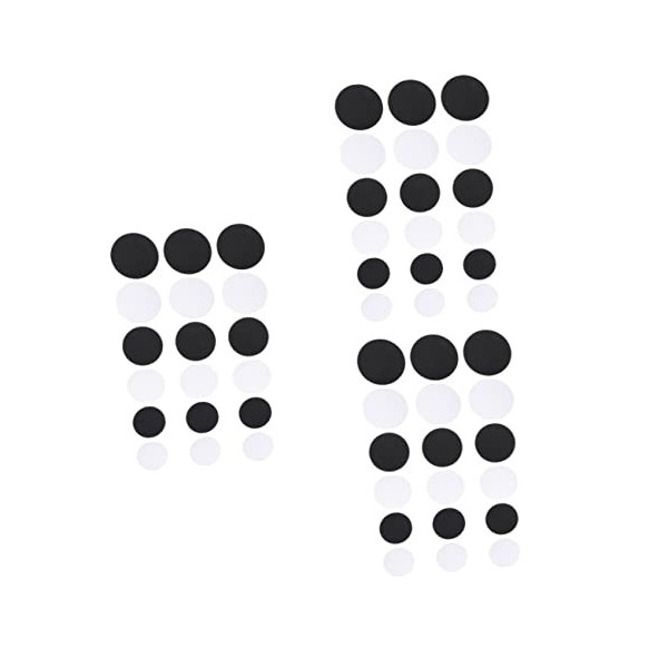 Toyvian 18 Pcs Fond dargile Porte-modèle De Poupée Porte-modèle De Dessin Animé Poupée dargile Affichant La Base Présentoir