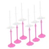 OATIPHO 12 Pièces Poupée Se Tient 12 Pouces Présentoirs De Figurines Support De Vitrine De Poupée Support Daffichage De Poup