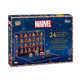 Funko Advent Calendar: Marvel Holiday - Groot - Marvel Comics - Calendrier de Lavent - 24 Jours de Surprise - Mini-Figurine 