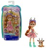 ENCHANTIMALS Enchantimals - poupée Balade Zèbre et sa grande amie zèbre Hoofette, Plastique, Assorti, 6