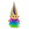 Oshhni Délicat Chanceux Troll Poupée Mini Figurines Jouet Décorations de Gâteau Coloré, 4