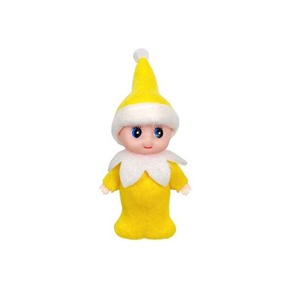 LovelfStory Elf Accessories Baby Poupée Lutin de Noël pour bébé Fille et garçon Rouge 