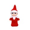 LovelfStory Elf Accessories Baby Poupée Lutin de Noël pour bébé Fille et garçon Rouge 