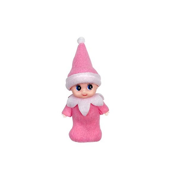 LovelfStory Elf Accessories Baby Poupée Lutin de Noël pour bébé Fille et garçon Rouge 