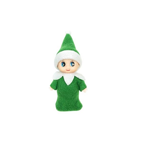 LovelfStory Elf Accessories Baby Poupée Lutin de Noël pour bébé Fille et garçon Rouge 