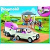 PLAYMOBIL 5667.0 Étable déquitation avec Jouet de Transport de Chevaux