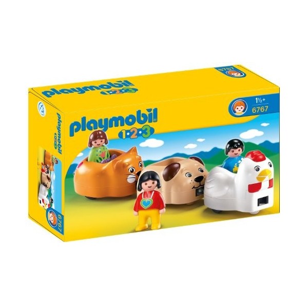 Playmobil - 6767 - Jeu de construction - Train des animaux