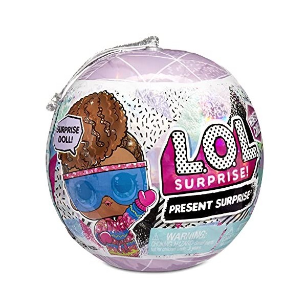 L.O.L. Surprise! Winter Chill Poupées – 8 Surprises Dont 1 poupée Scintillante, Tenues, Accessoires, Emballage Qui Sert de dé