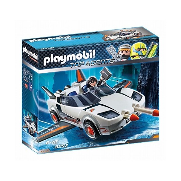 Playmobil 9252 Voiture de LAgent Pilote