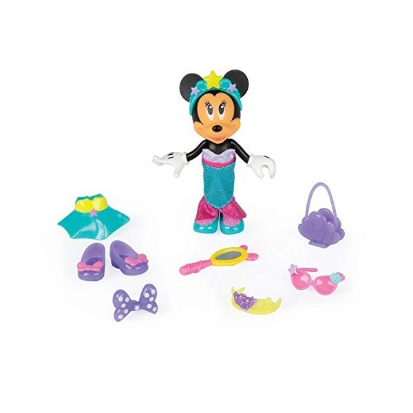 IMC Toys - Minnie Fashionista Fantasy Sirène - Fig 15 cm - 185760 - Disney