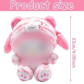 Nesloonp Peluches Animales,Poupées danimaux pour Enfants, Poupées danimaux pour Etudiants, Poupée détudiant pour Animaux d