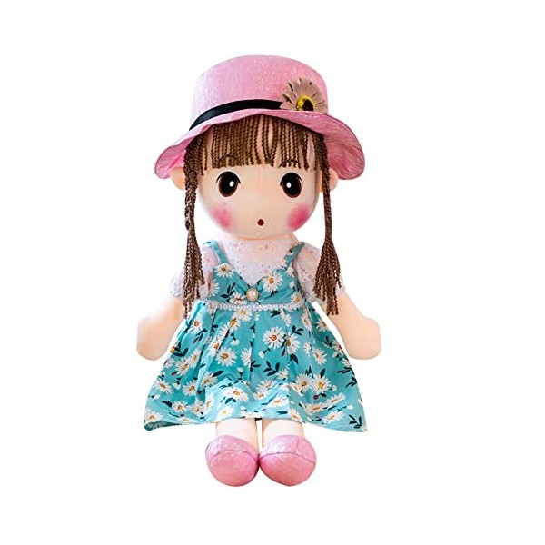 Peluche Chiffon Poupées Jouet Peluche Poupée Douce Fille Peluche Interactive Peluche Bébé Première Poupée Princesse Poupée av