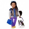 Lori – Mini Doll & Toy Dog – 6-inch Doll & Boston Terrier Pup – Play Set with Outfit, Animal & Accessories – Playset for Kids