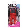 Barbie Clothes -- Career Outfit Doll, Racecar Driver Jumpsuit with Trophy, Multi