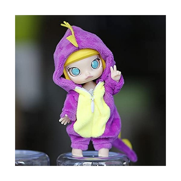 Nouveaux vêtements de poupée Monstre Animal Dinosaure Mignon pour ob11, OB, Molly, gsc, 1/12 Accessoires de poupée BJD vêteme