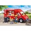 Playmobil 5677 Camion de Cuisine de Rue - City Life- Food Truck Restauration - Cuisine entièrement équipée